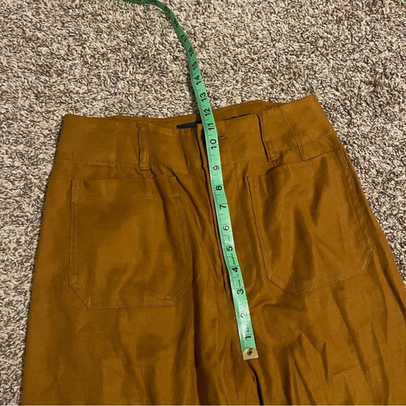 Anthropologie Maeve The Colette Cropped Wide Leg Pants 28 - Picture 6 of 15